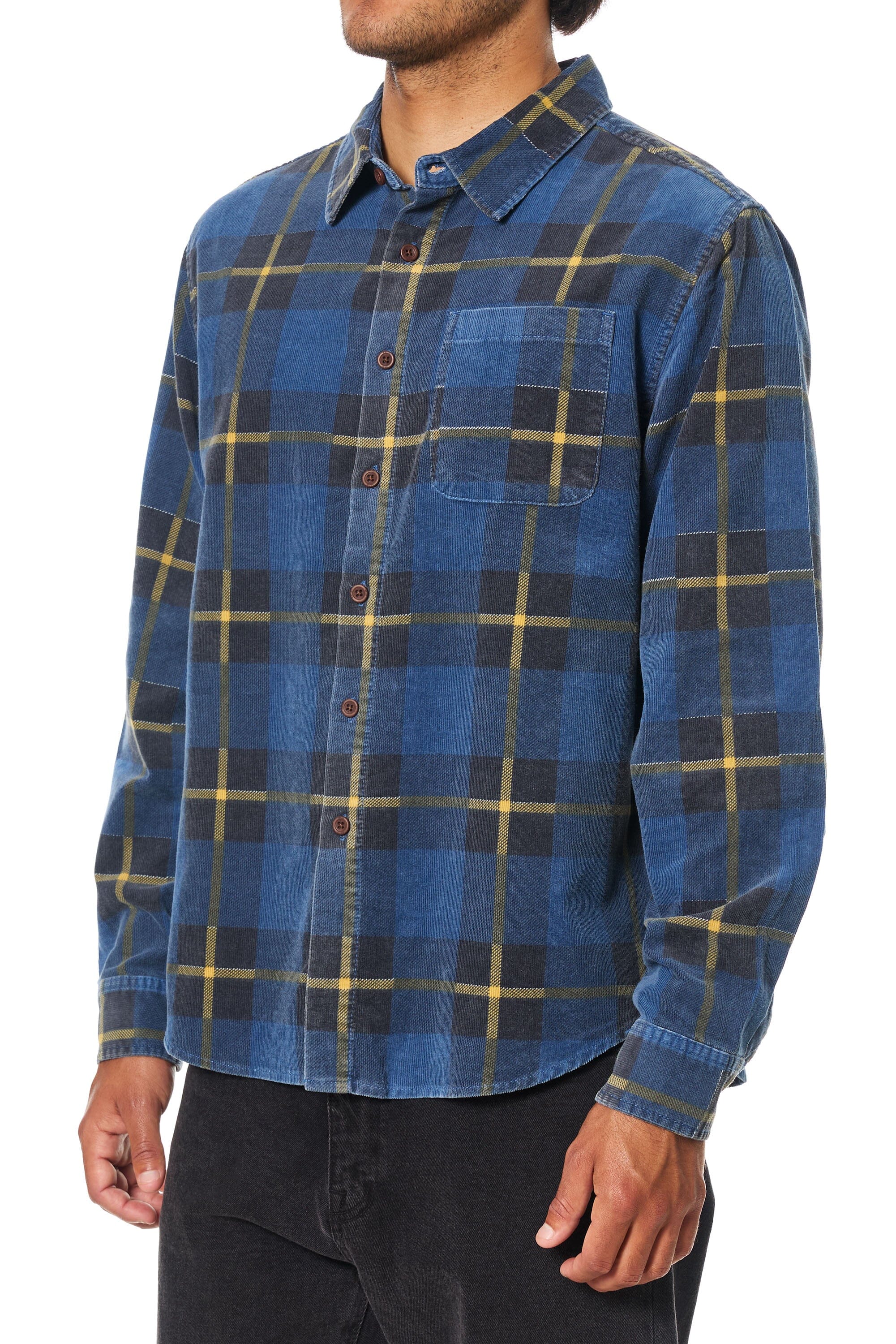 Stevie Shirt - Washed Blue Men's Shirts & Polos Katin