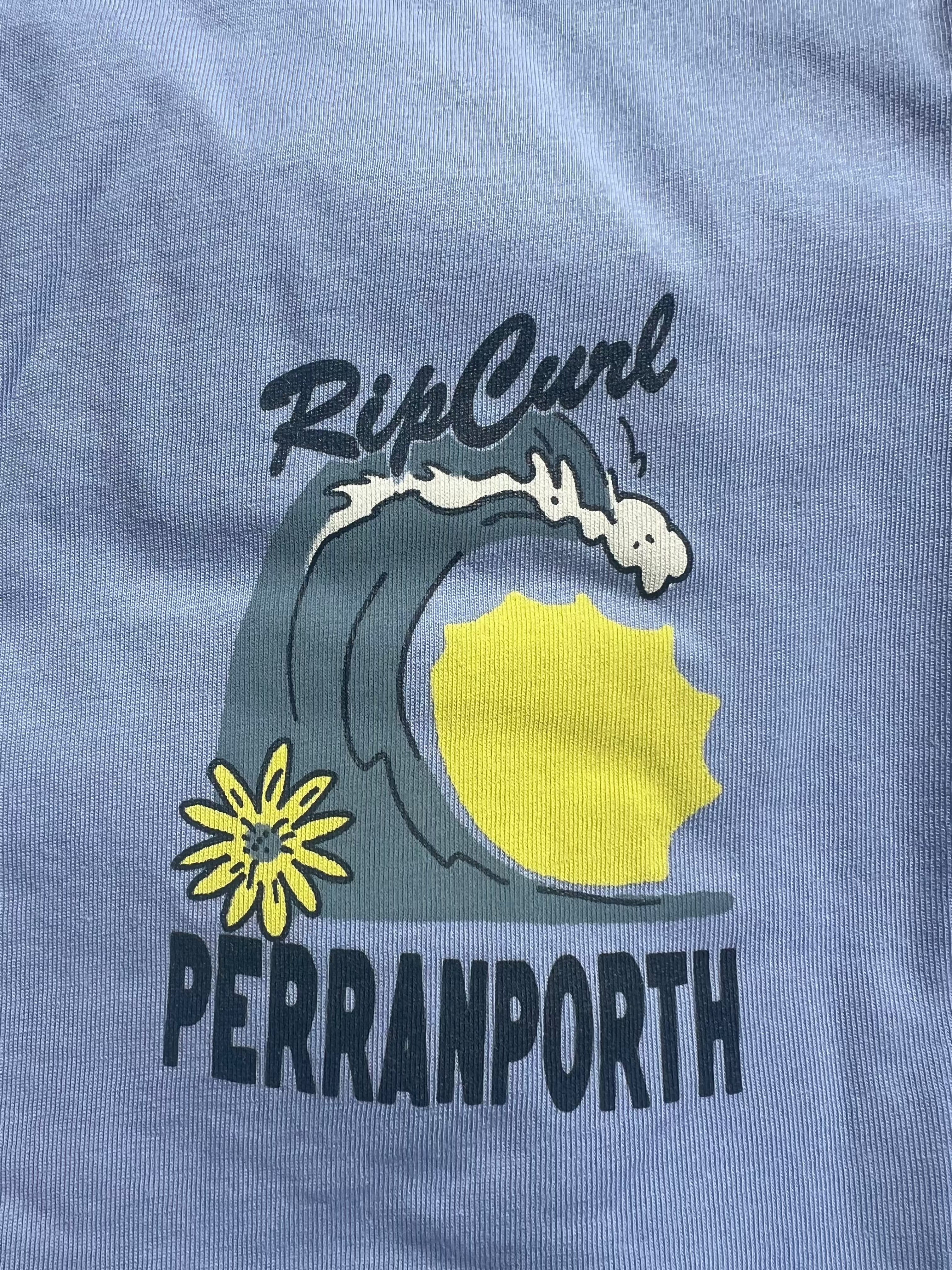 Stoked Perranporth Desto Tee - Ice Blue Children's Tees Rip Curl