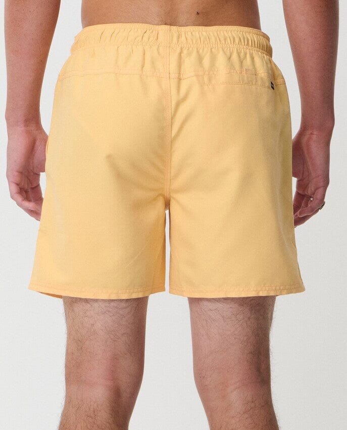 Streamline Offset Volley 16" Swim Shorts - Ochre Men's Shorts & Boardshorts Rip Curl