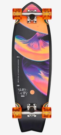 Sun City - Reishi Skateboards Globe