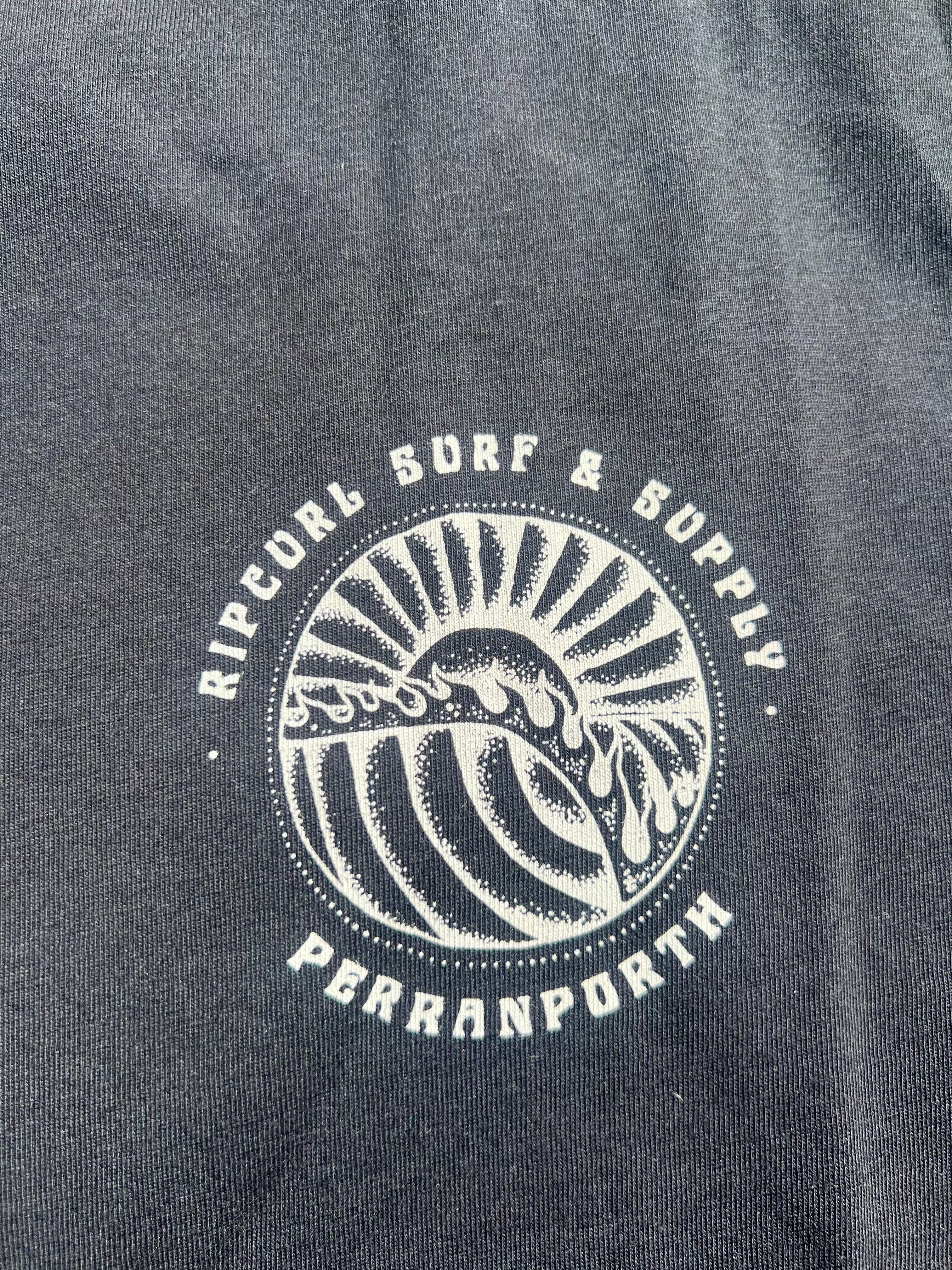 Sunset Perranporth Desto Tee - Black Men's T-Shirts & Vests Rip Curl