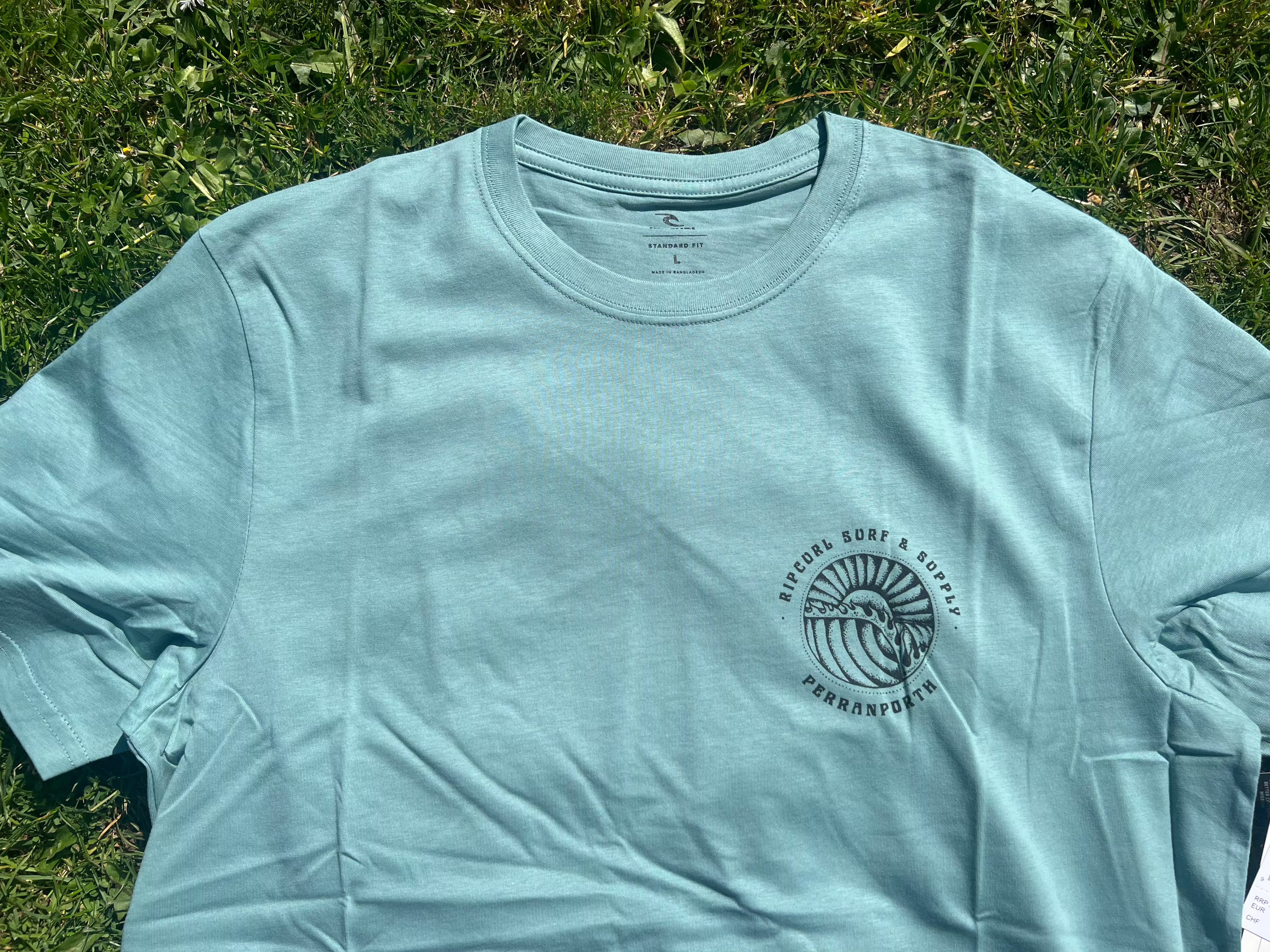 Sunset Perranporth Desto Tee - Blue Lagoon Men's T-Shirts & Vests Rip Curl