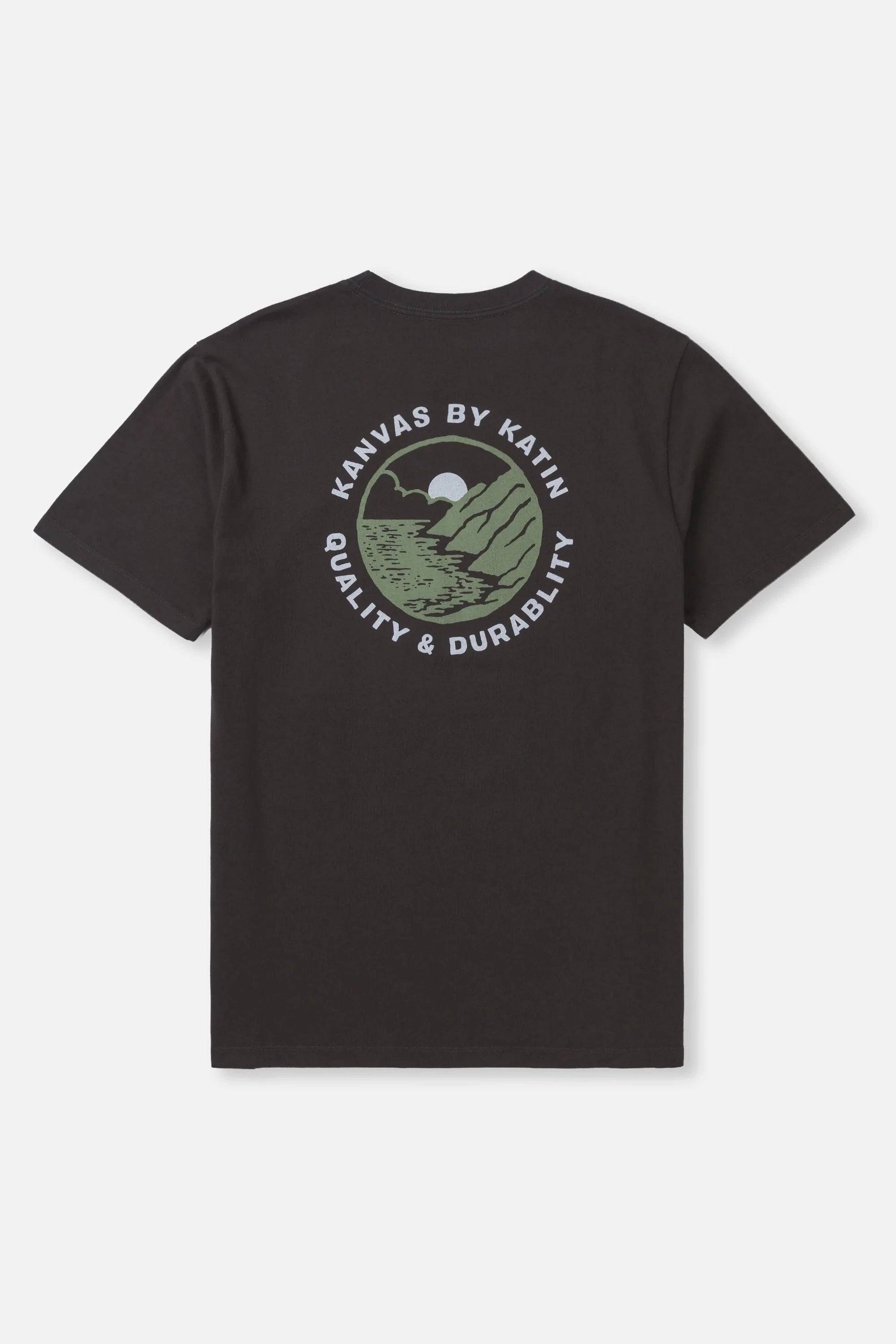 Sur Tee - Black Wash Men's T-Shirts & Vests Katin