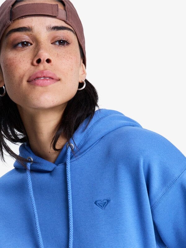 Surf Stoked Brushed Hoodie - Dutch Blue Women's Hoodies & Sweatshirts roxy