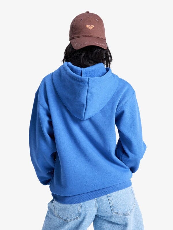 Surf Stoked Brushed Hoodie - Dutch Blue Women's Hoodies & Sweatshirts roxy