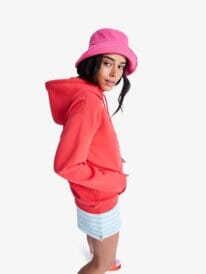 Surf Stoked Brushed Hoodie - Hibiscus Women's Hoodies & Sweatshirts roxy
