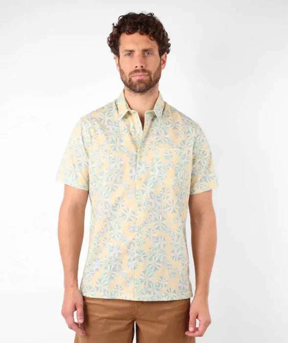 Swell Shirt - Sand Men's Shirts & Polos Oxbow
