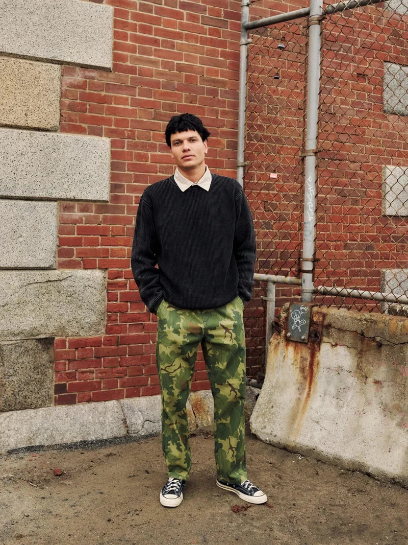 Swell Sweater - Black Wash Men's Hoodies & Sweatshirts Katin