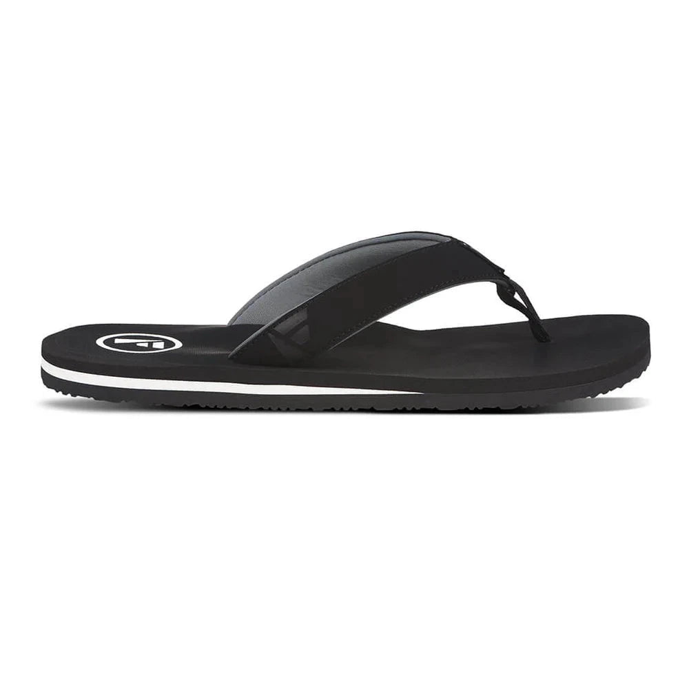 Tarlan Flip Flops - Black Men's Shoes & Flip Flops Foamlife