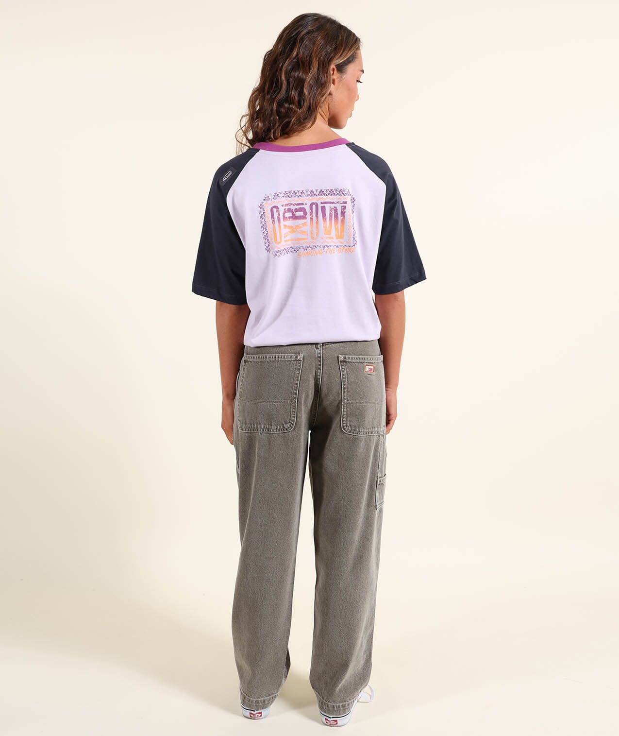 Taroun Tee - Fog Women's T-Shirts and Vest Tops Oxbow