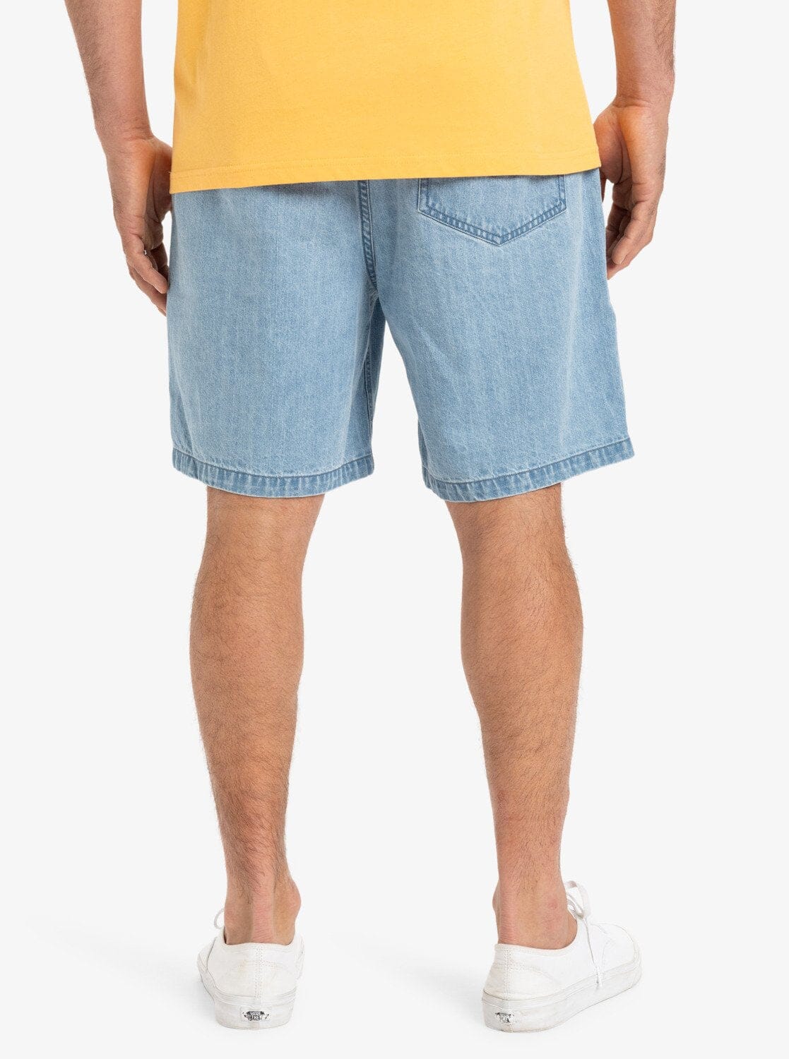 Taxer Denim Short - Stone Wash Men's Shorts & Boardshorts Quiksilver