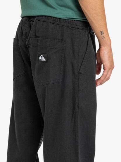 Taxer Regular Twill Pant - Black Men's Jeans & Trousers Quiksilver