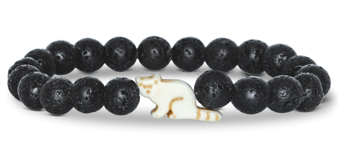 The Dash Bracelet - Lava Stone Jewellery Fahlo