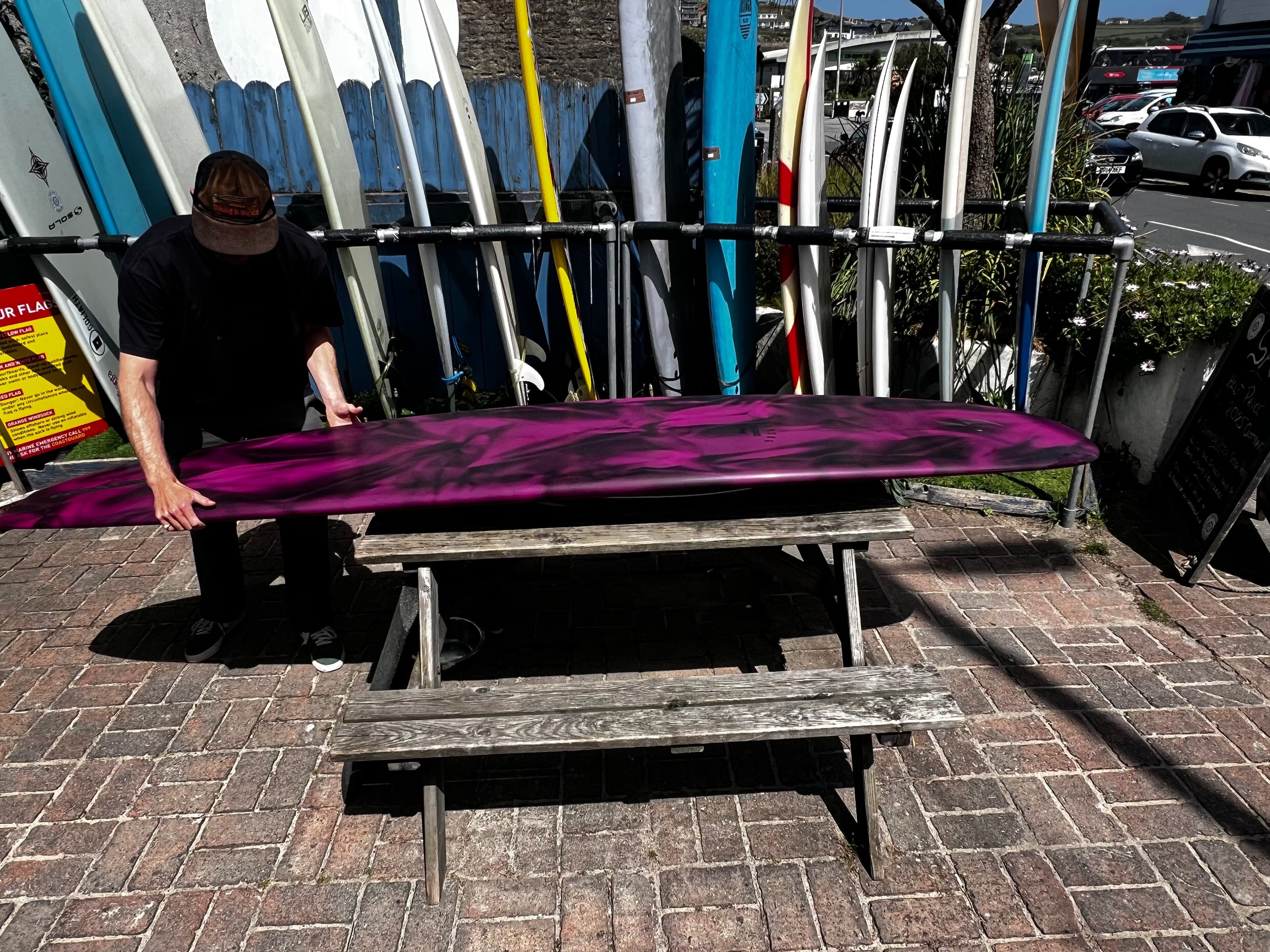The Double Scoop 9'6 Surfboard Skindog Surfboards