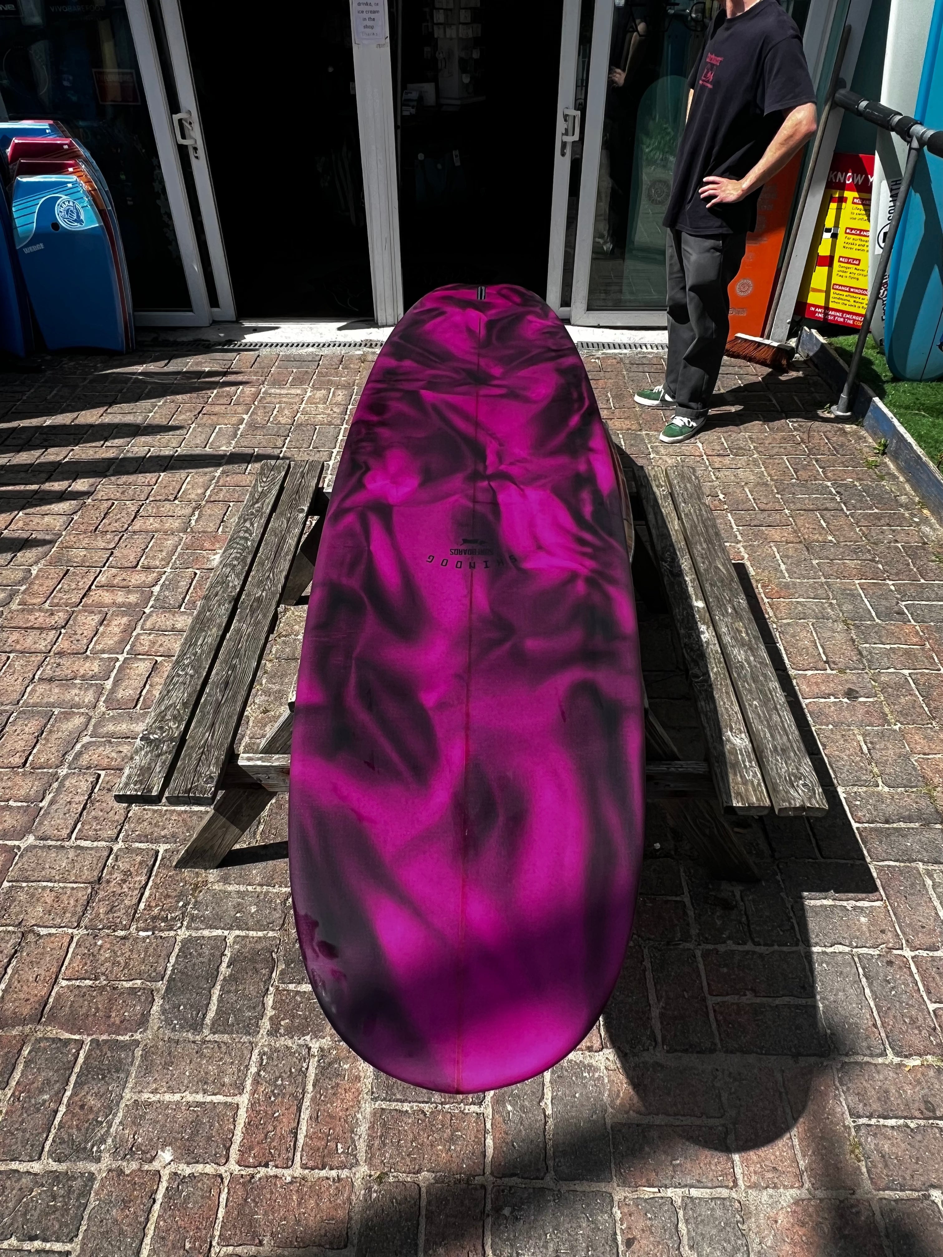 The Double Scoop 9'6 Surfboard Skindog Surfboards