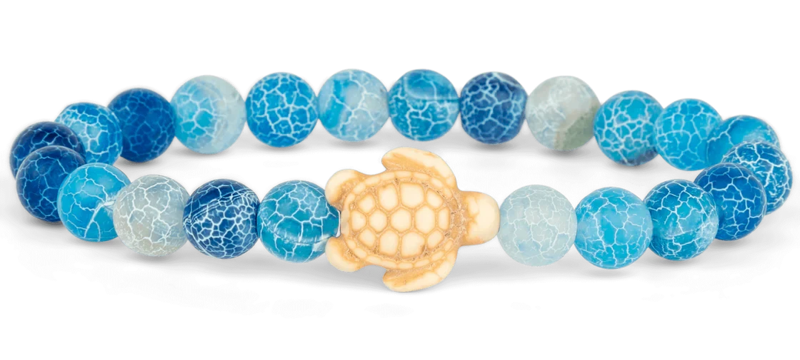 The Journey Bracelet - Aqua Blue Jewellery Fahlo