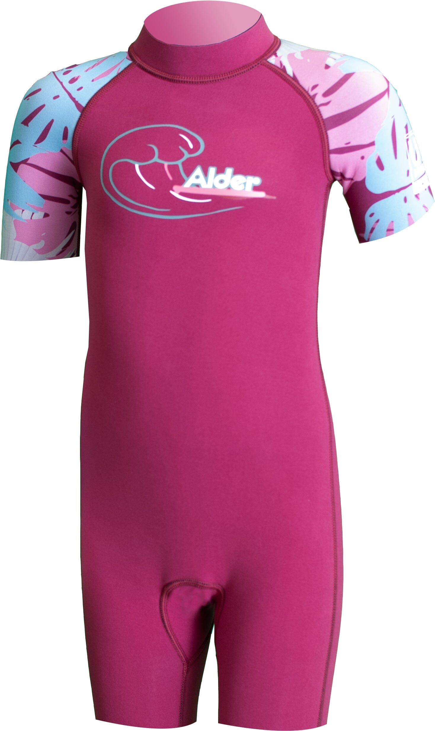Toddler 2mm Shorty - Ultraviolet/Floral Children's Wetsuits Alder 1