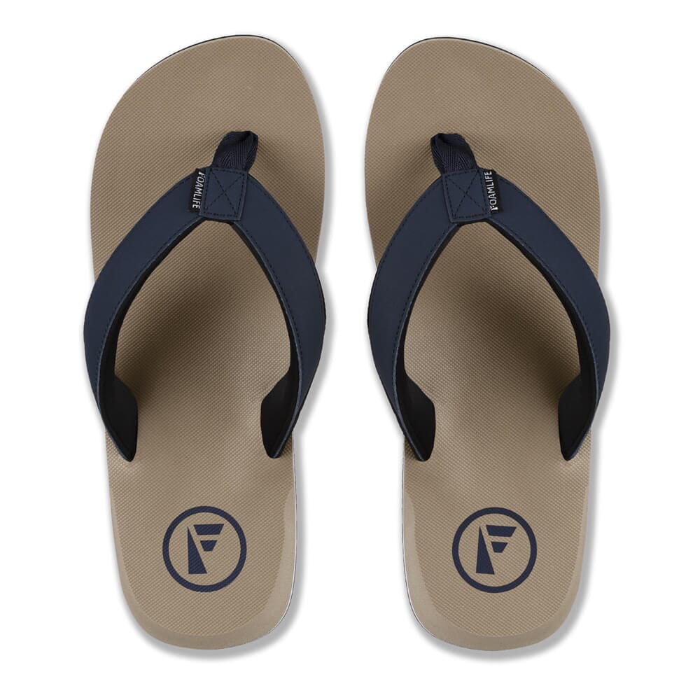 Traa Flip Flops - Putty Men's Shoes & Flip Flops Foamlife UK 8