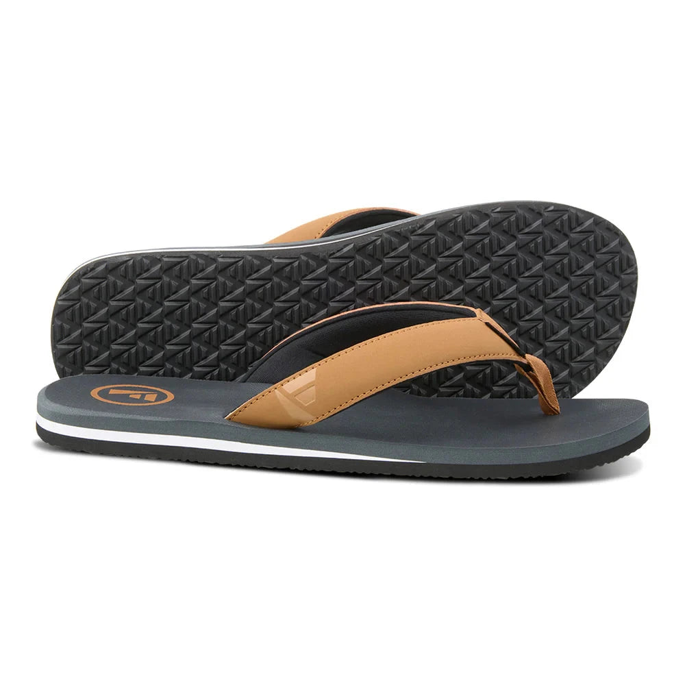 Traa SC Flip Flops - Slate Grey Men's Shoes & Flip Flops Foamlife
