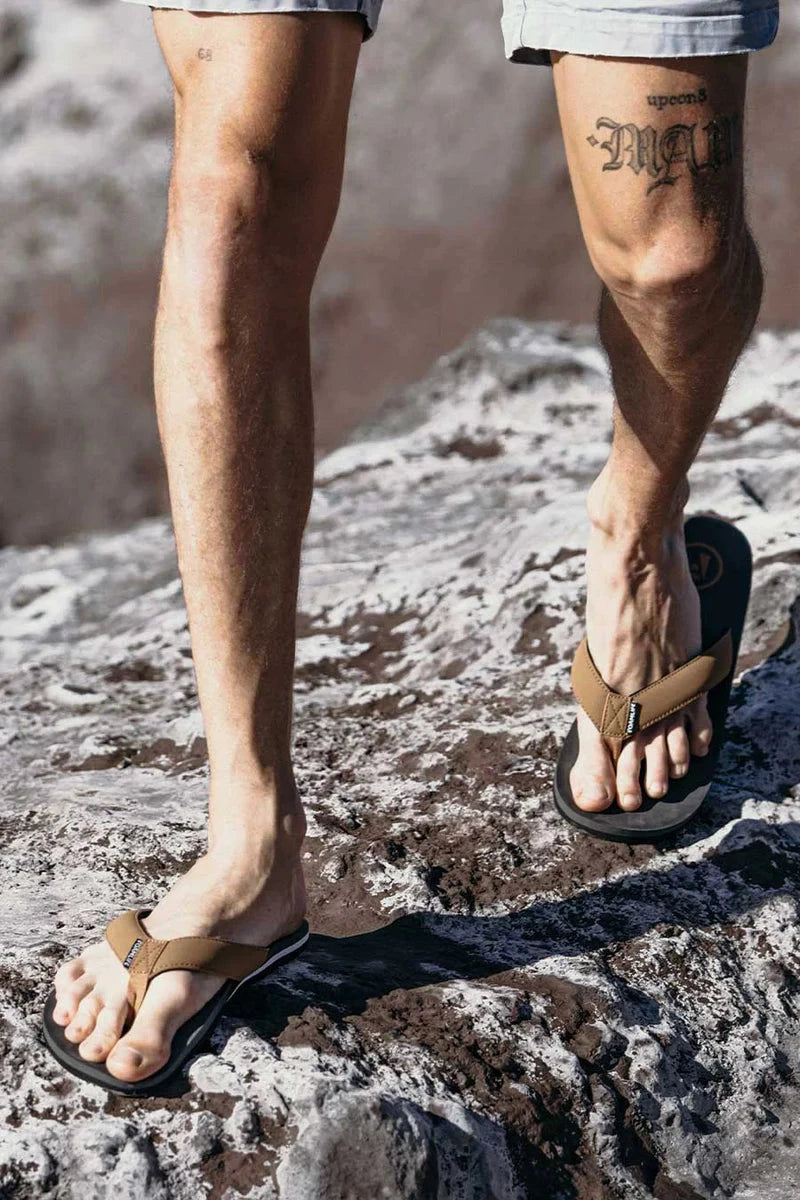 Traa SC Flip Flops - Slate Grey Men's Shoes & Flip Flops Foamlife