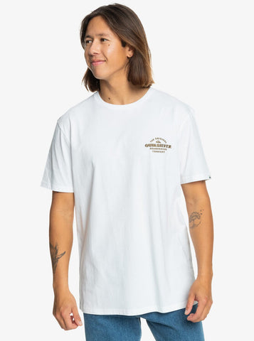Tradesmith - White Men's T-Shirts & Vests Quiksilver S 