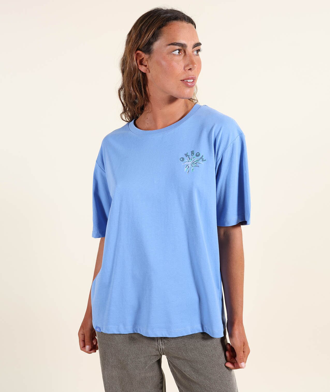 Tropics Tee - Lavender Women's T-Shirts and Vest Tops Oxbow