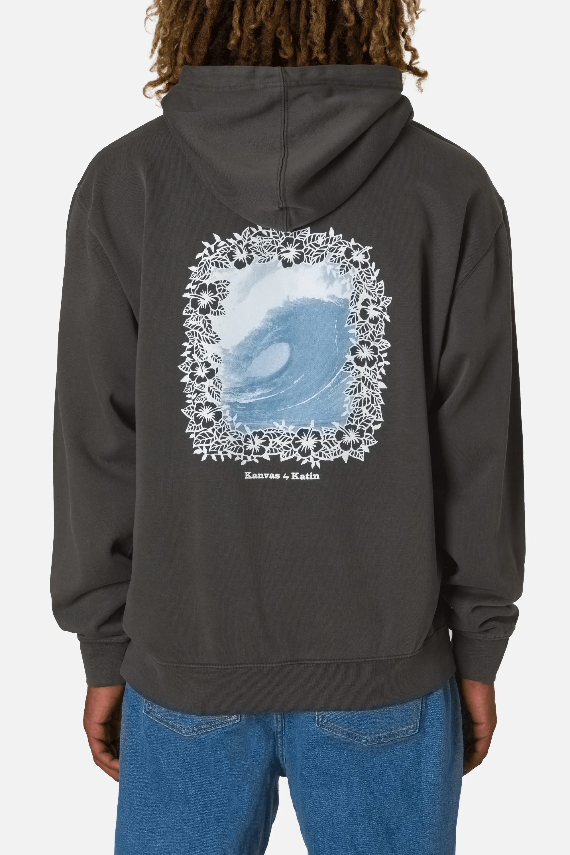 Visage Hood - Lead Men's Hoodies & Sweatshirts Katin