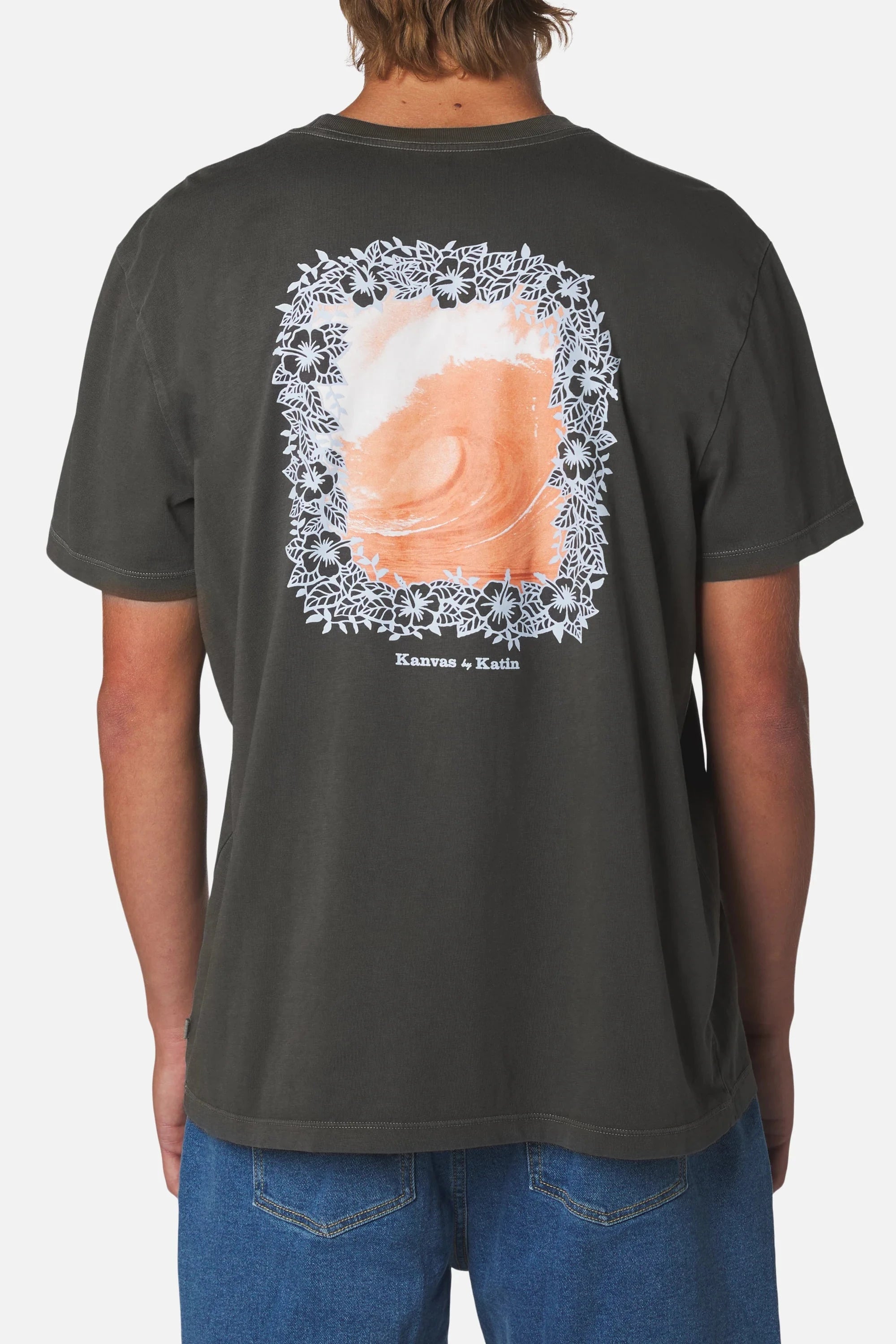 Visage Tee - Lead Men's T-Shirts & Vests Katin S