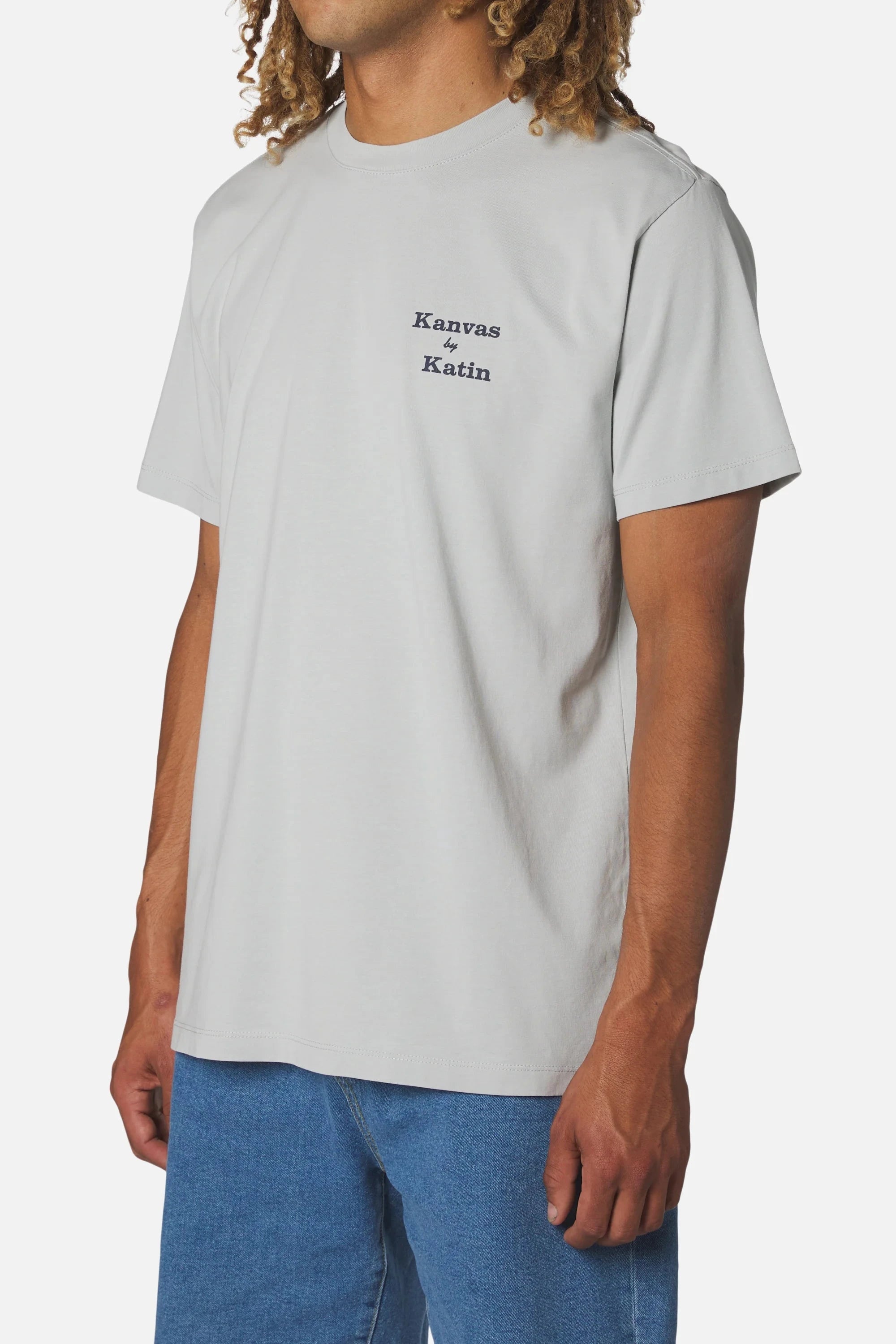 Visage Tee - Light Blue Men's T-Shirts & Vests Katin