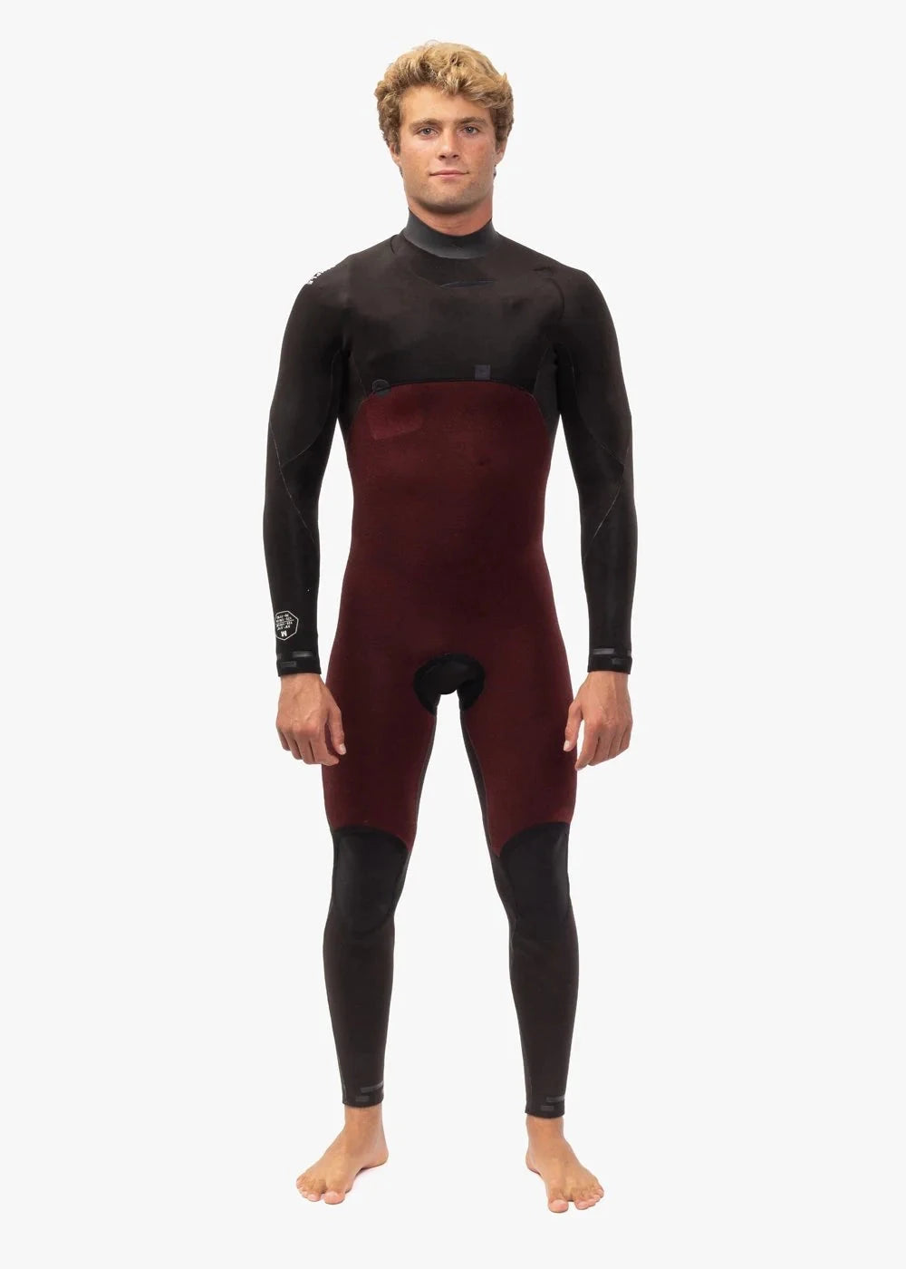 Vissla 7 Seas Comp 2-2 Full Chest Zip - Blk Wetsuits Vissla