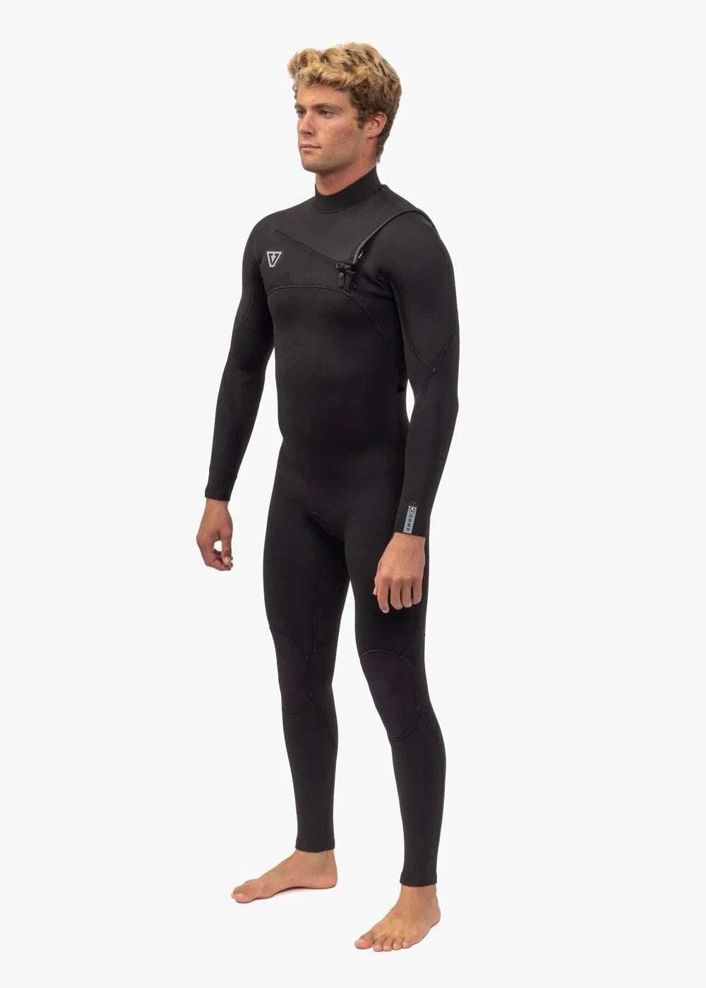 Vissla 7 Seas Comp 2-2 Full Chest Zip - Blk Wetsuits Vissla