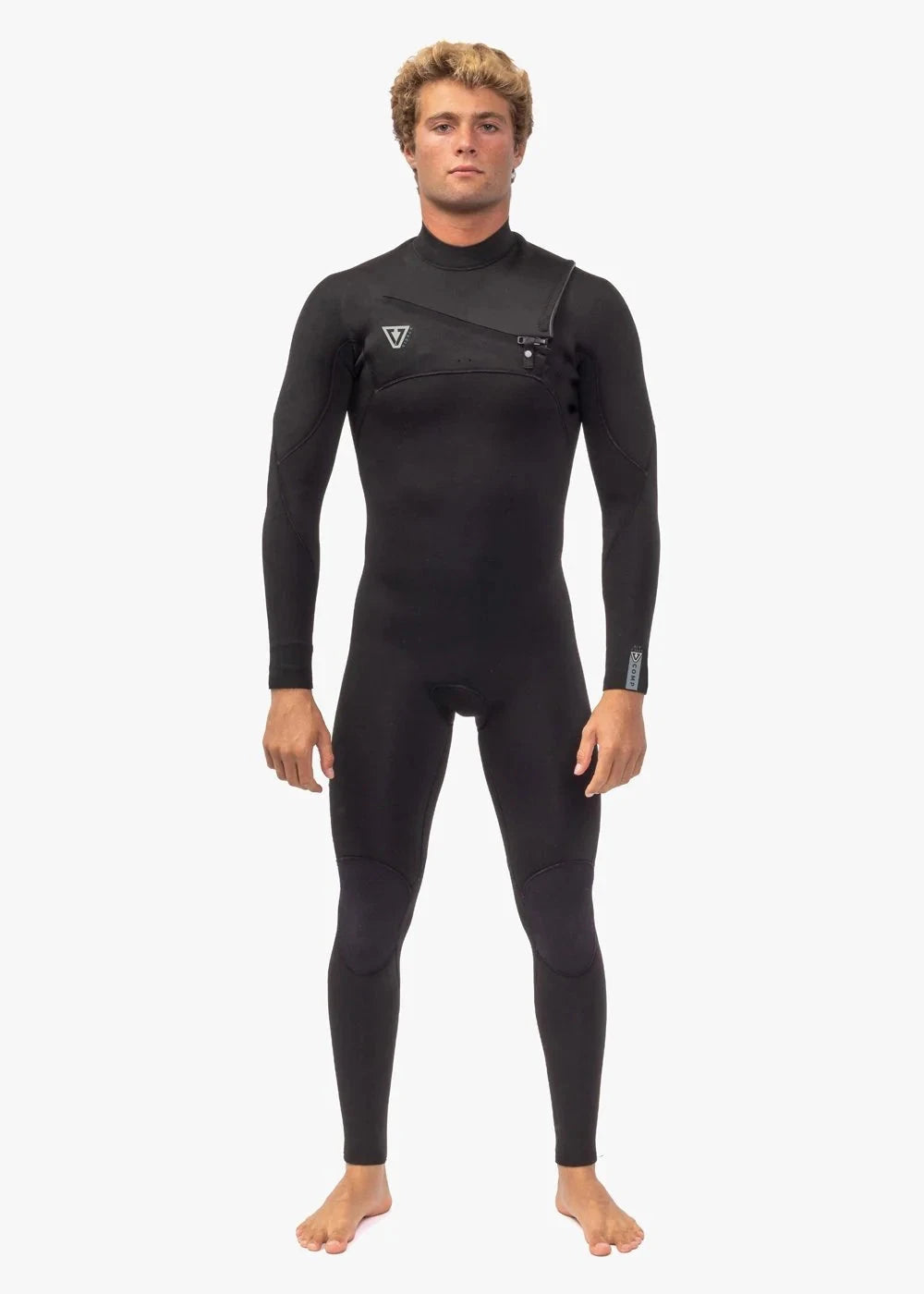 Vissla 7 Seas Comp 2-2 Full Chest Zip - Blk Wetsuits Vissla S
