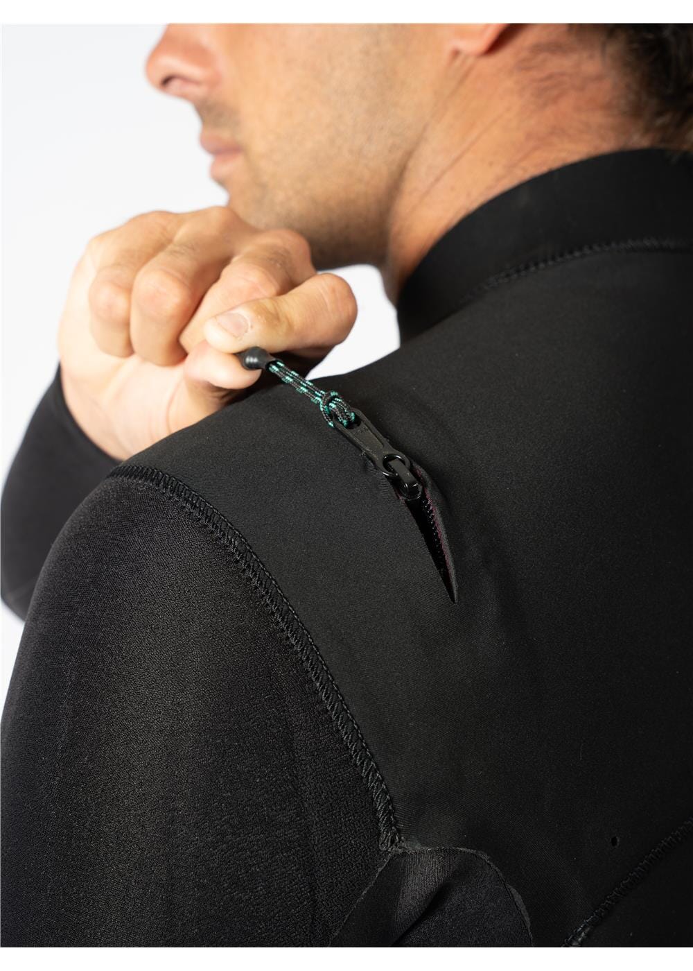 Vissla New Seas 3/2 U-Zip Wetsuit - BLK Wetsuits Vissla