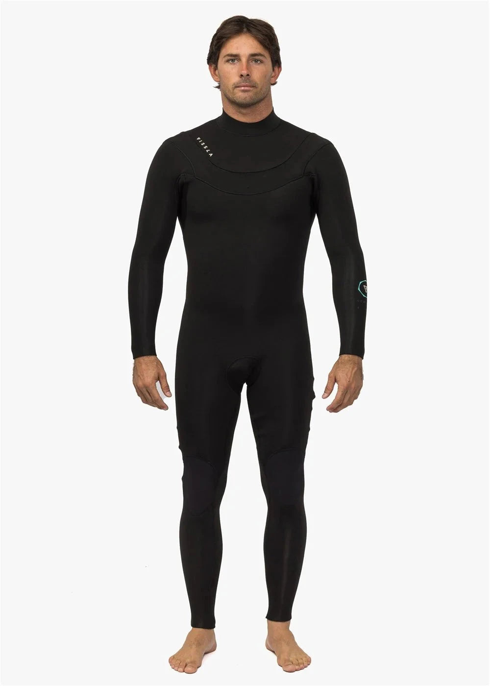 Vissla New Seas 3/2 U-Zip Wetsuit - BLK Wetsuits Vissla MT