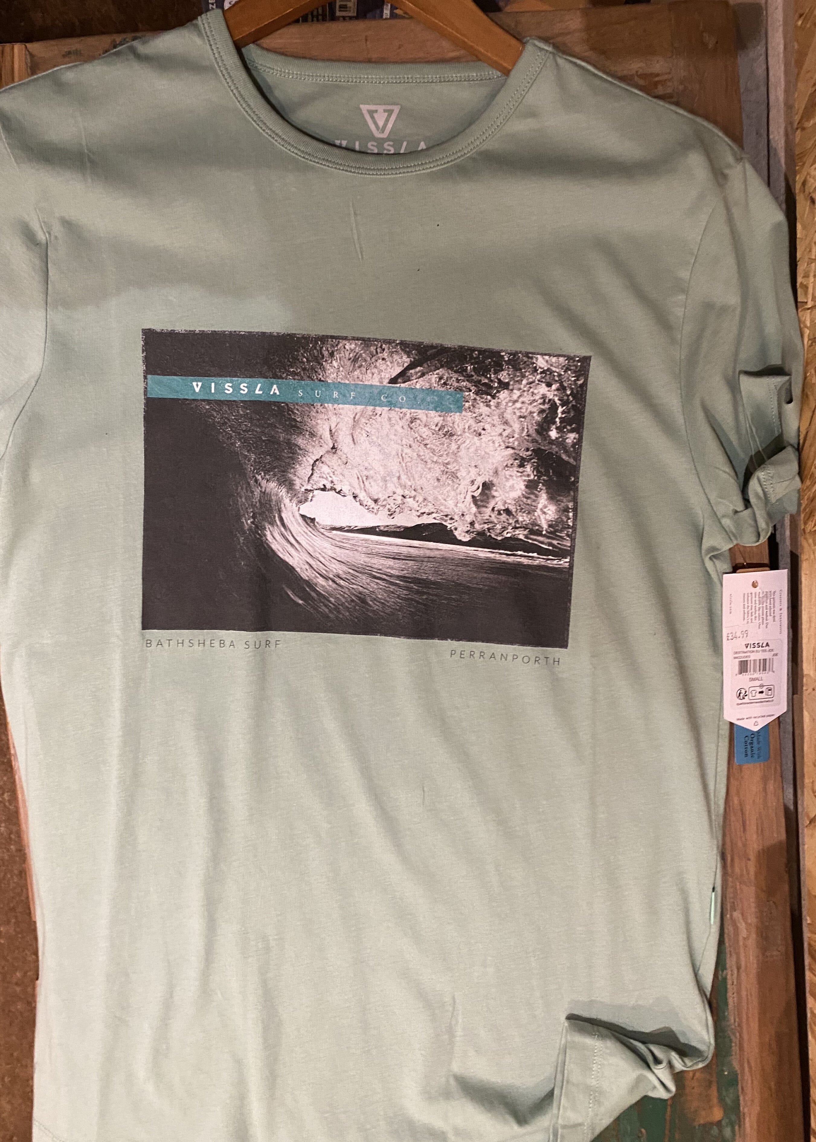 Vissla/Bathsheba Collaboration Tee - Barrel (3 Colours) Men's T-Shirts & Vests Vissla Jade S