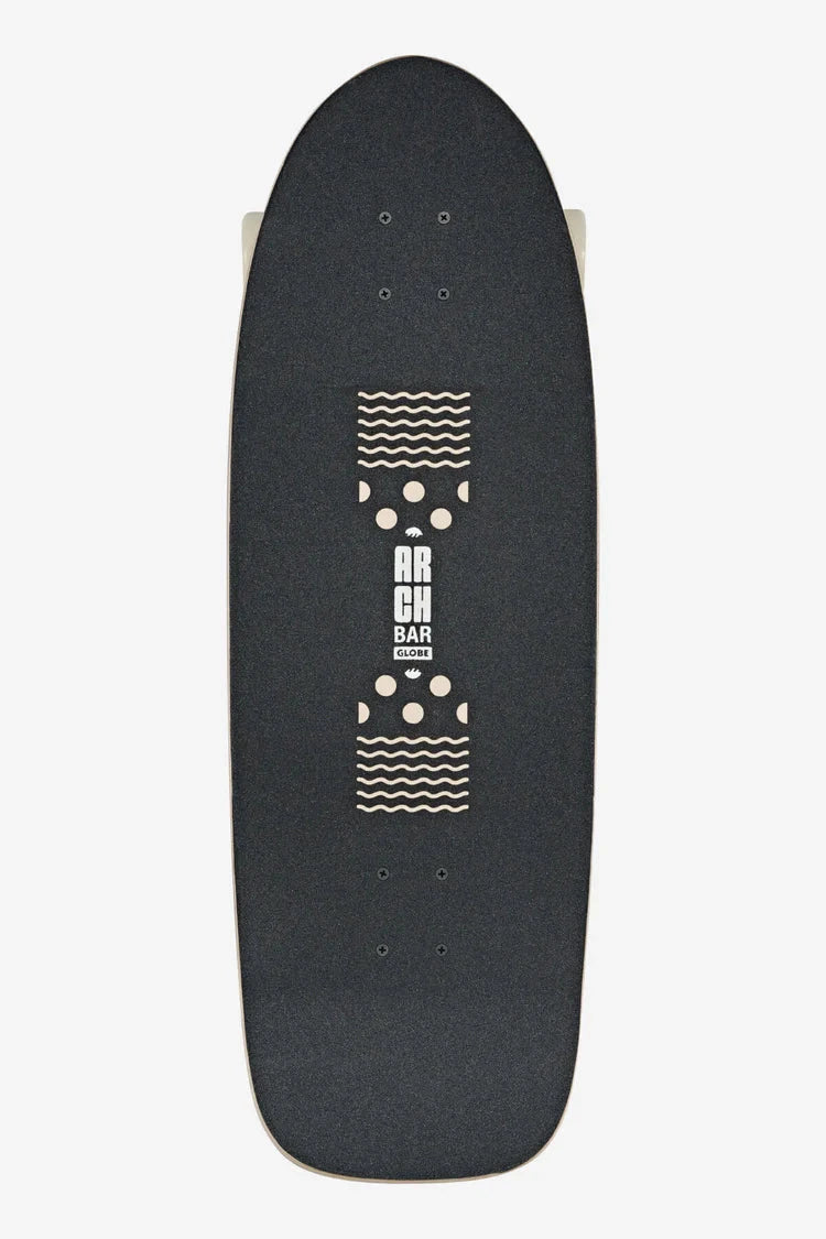 Walrus Surf/Skate Cruiser - Black/Peaking Skateboards Globe