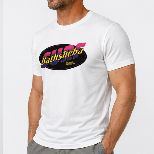 Vintage Sticker Tee - White