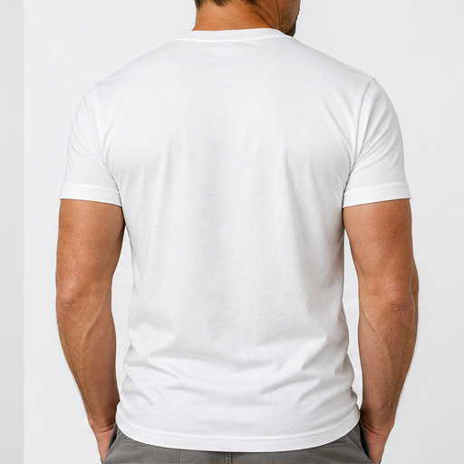 Vintage Sticker Tee - White