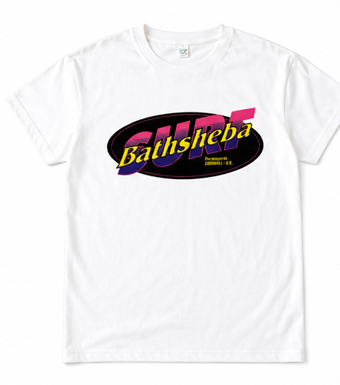 Vintage Sticker Tee - White