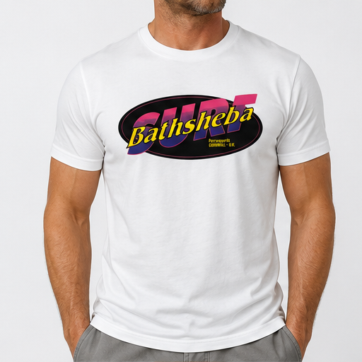 Vintage Sticker Tee - White