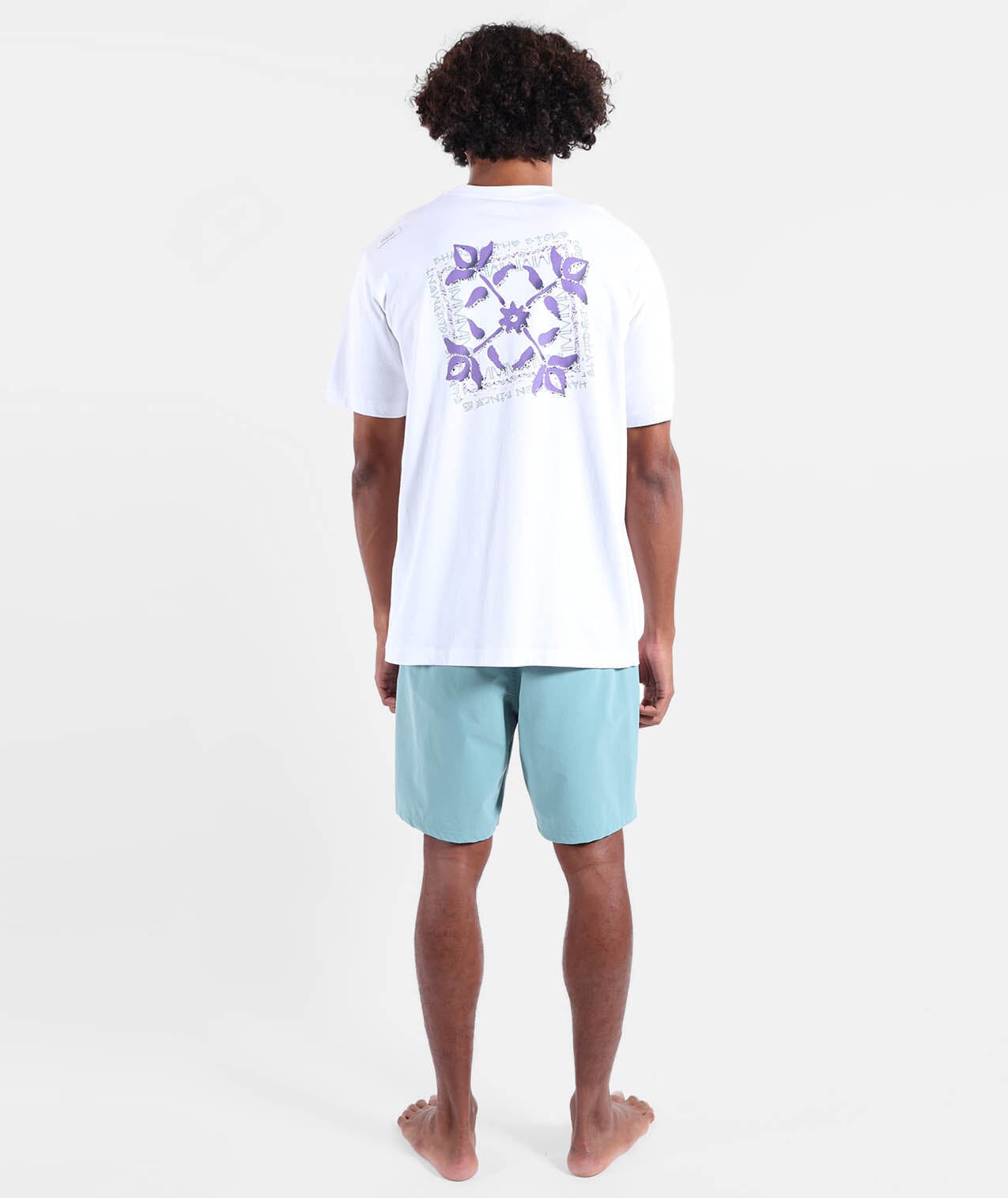 Woozy Tee - White Men's T-Shirts & Vests Oxbow