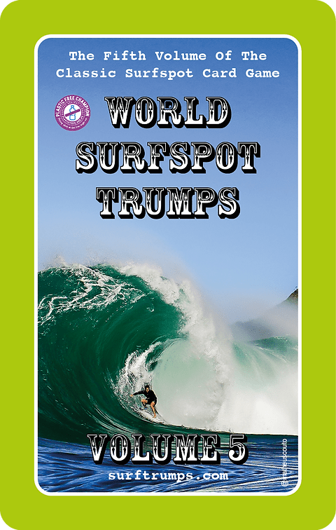 World Surf Spot Trumps Accessories World Surfspot Trumps Vol 5
