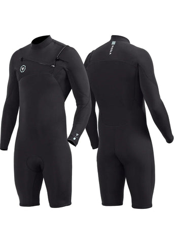 7 Seas Long Sleeve Spring Suit 2mm - Black Wetsuits Vissla S 