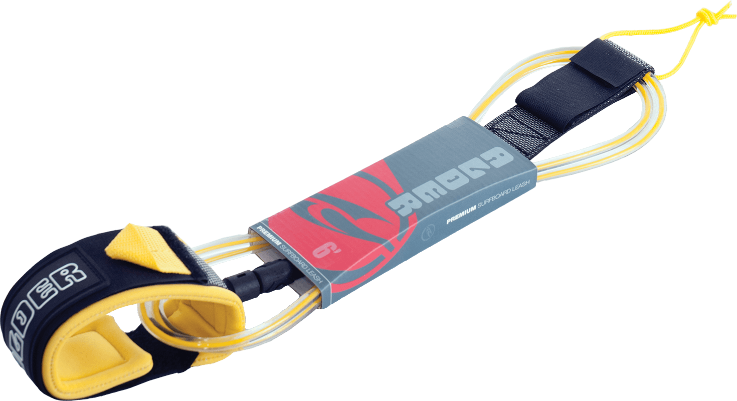 ALDER - ULTRA SURF LEASH (size 9 ft) Leashes Alder Yellow