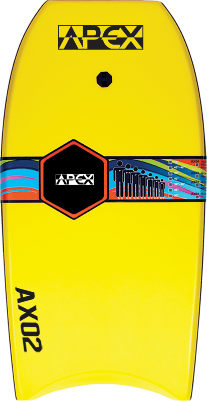 Apex AX02 45" Bodyboards Alder Yellow