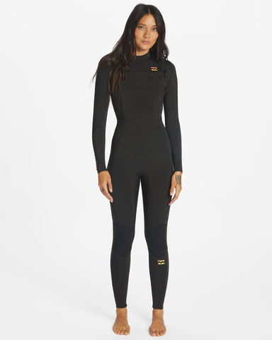 Billabong 5/4mm Synergy Chest Zip (2022/23) Women's wetsuits Bathsheba Surf 4 (UK 6) 