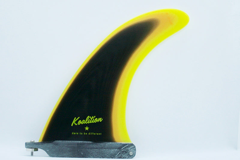California Classic 7.5" (Asstd. Colours) Fins Koalition Heritage Smoke to Yellow