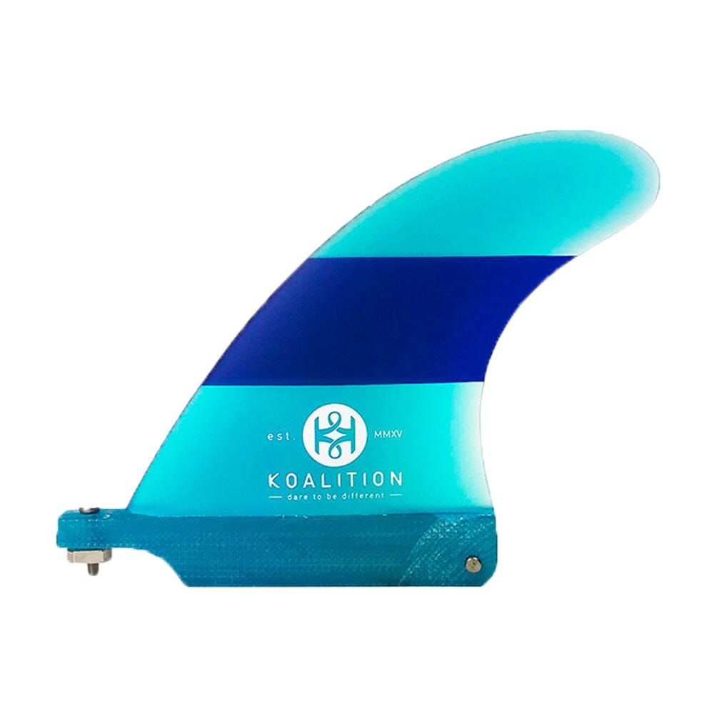 California Side Bites (FCS Compatible Twin Tab) Fins Koalition Blue Stripe