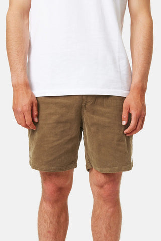 Cord Local Shorts - Umber Men's Shorts & Boardshorts Katin 