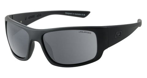 DD Gorilla - Satin Black/Grey Polarised Sunglasses Dirty Dogs 